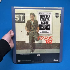 TURK 182 CED Video Disc vintage CBS Fox Capacitance Electronic Disc RARE