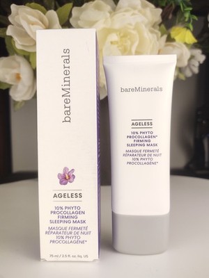 bareMinerals Ageless 10% Phyto Pro Collagen Firming Sleeping Mask 2.5oz NIB