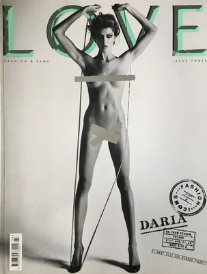 LOVE Magazine #3 2010 DARIA WERBOWY Dree Hemingway NIMUE SMITH Lara Stone