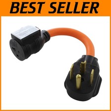 30A 125/250V Dryer Plug to 20A 125V Female Connector