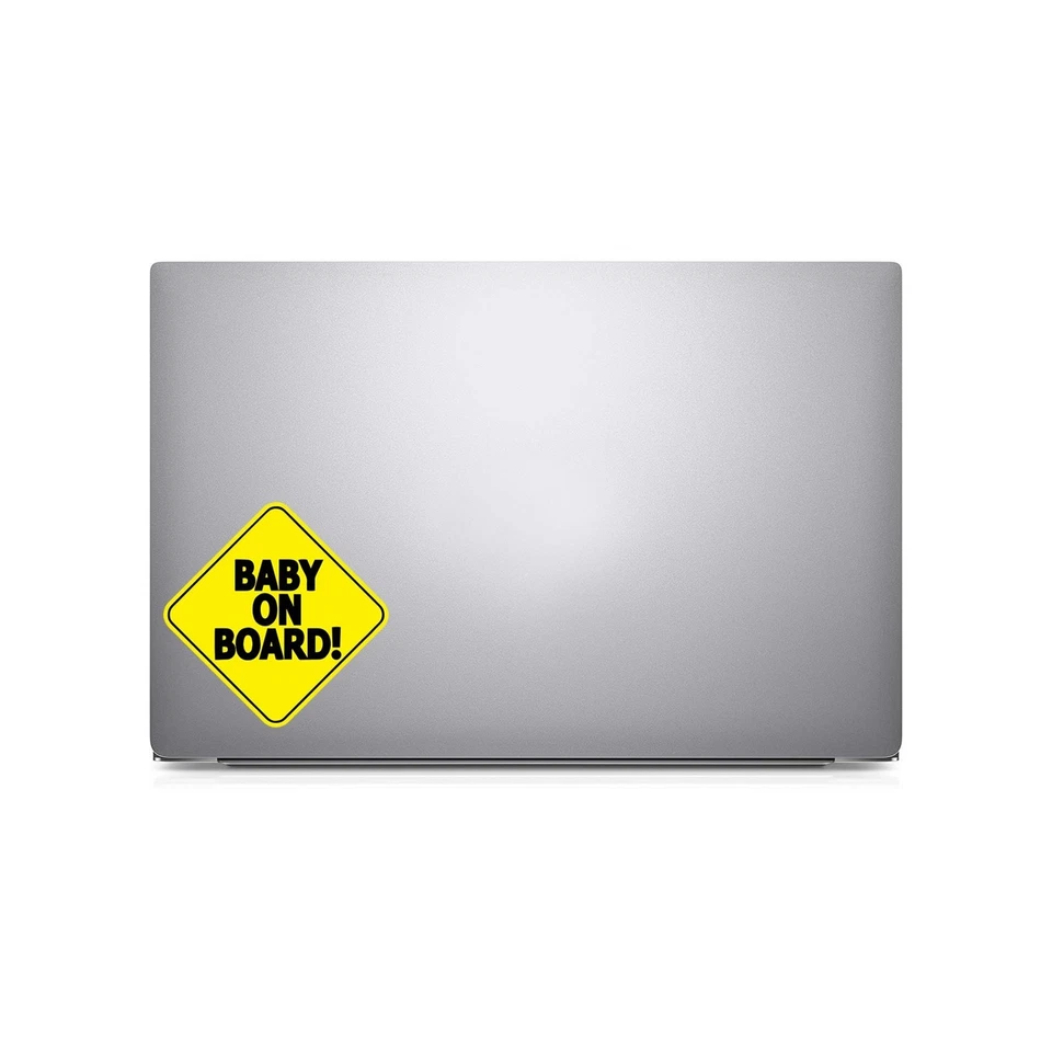 Letrero de seguridad para bebé a bordo pegatina para coche 5" x 5" Foto 3 de 4