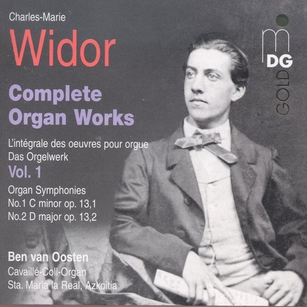 Charles-Marie Widor (1844-1937): Orgelsymphonien Nr.1 & 2 - Mdg 0760623040127 --image