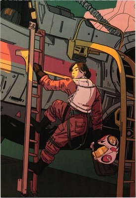 Star Wars Jessika Pava Sara Alfageeh Postcard Unposted