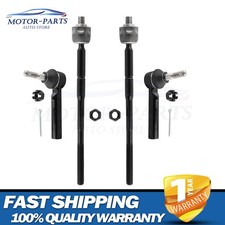 Front Inner and Outer Tie Rod Ends Links Kit for 2009 - 2020 Dodge Journey