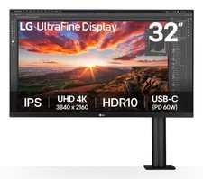 LG 32UN880K-B Monitor 80 cm (31.5) 3840 x 2160 Pixel 4K Ultra HD LCD Schwarz