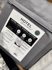 Hotel Signature 800 Thread Count Cotton 6-Piece Sheet Set King Grey
