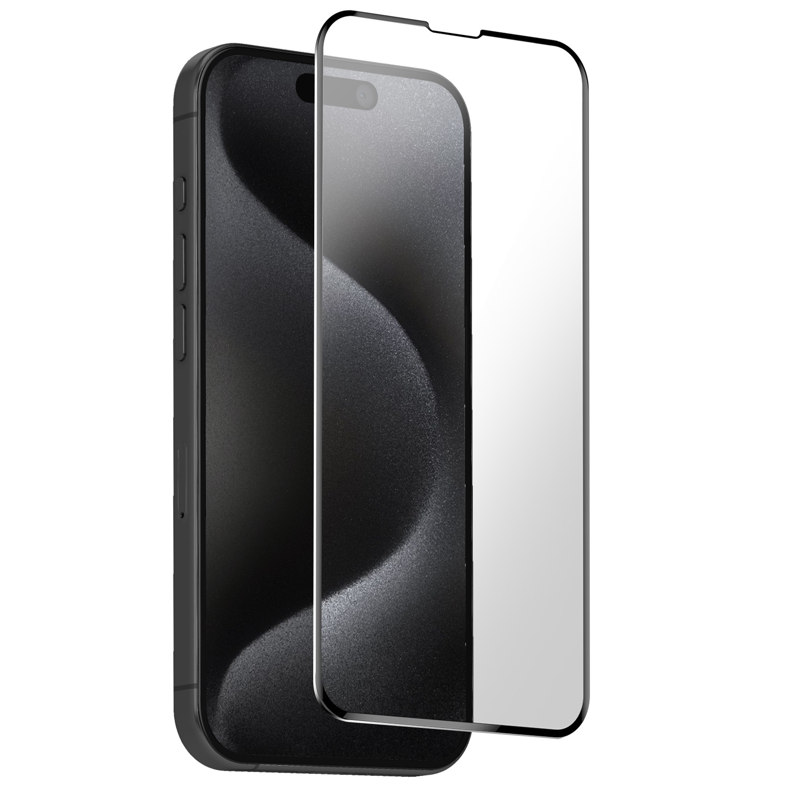 Verre trempé 9H iPhone 16 Pro Full Glue protection écran transparente totale
