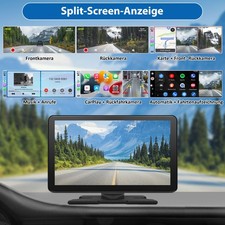 9" Wireless Carplay Display Tragbares Carplay Autoradio+ Rückfahrkamera Stütze