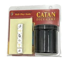 Catan Deluxe Edition Dice Game with Dice Cup, by Klaus Teuber - Mayfair (3109)