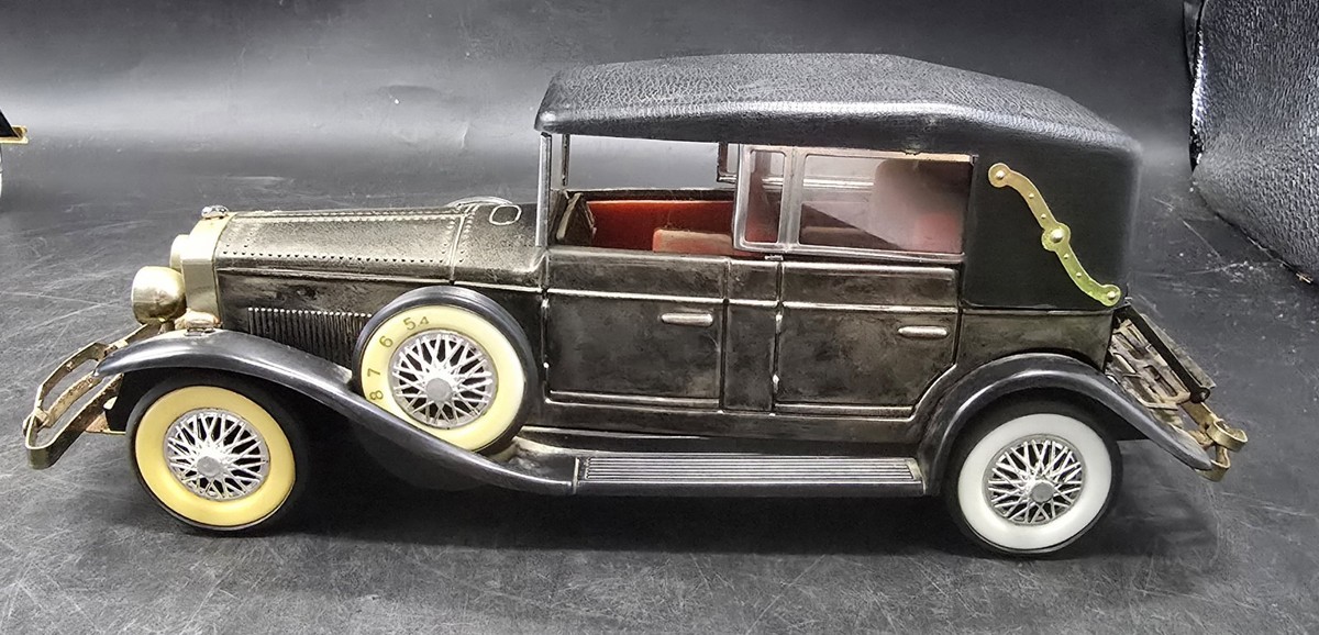 Vintage 1928 model T toy car silver plated copper electronic no