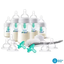 Avent Philips Anti-Colic Baby Bottle with Air-Free Vent Newborn Gift Set - 18pc