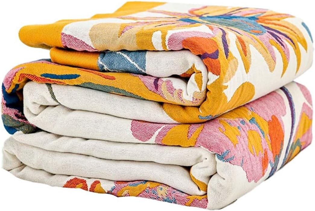 100 Percent Cotton Ultra Soft Rustic Quilt 50x60