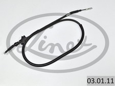 LINEX Bremsseil Seilzug Feststellbremse 03.01.11 für AUDI 80 B3 893 894 8A2 89