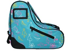 Epic Skates Limited Edition Roller Skate Bag, One Size Blue Graffiti
