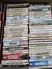 Large Lot of 100 Louis Lamour Paperback Books...