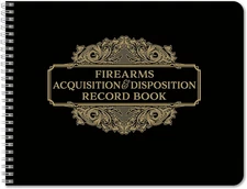 Bookfactory Firearms Acquisition and Disposition A&D Gun Log Book ATF Gun Logboo