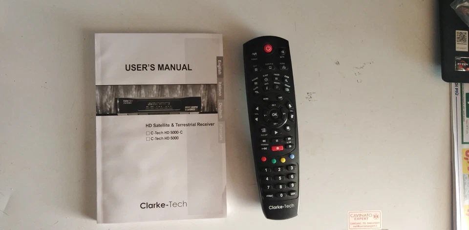 ricevitore satellitare Clarke-Tech HD5000 - Immagine 2 di 4