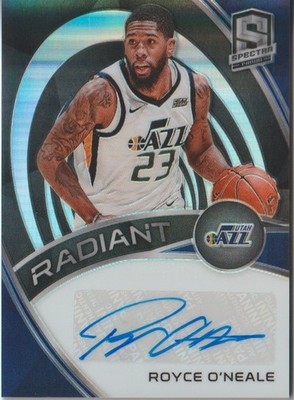 2019-20 Panini Spectra - Radiant Signatures Royce O'Neale #RS-RON /149 (AU)