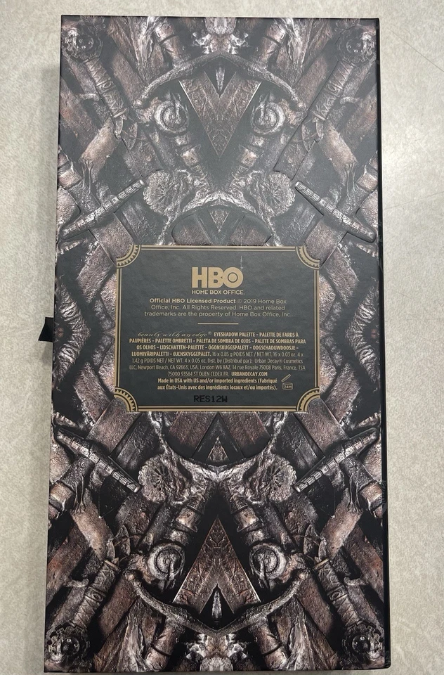 Urban Decay Game of Thrones Eyeshadow (20) Palette New In Box Limited Edition - Image 4 of 4