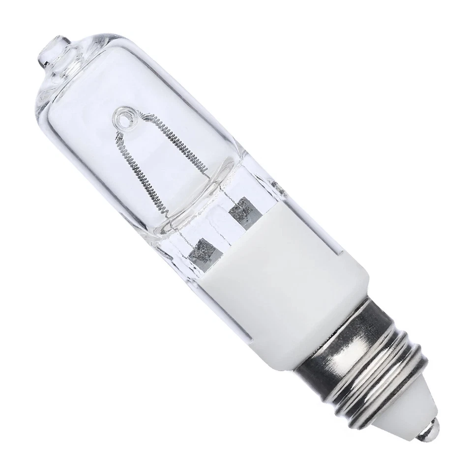 24pk 75 Watt T4 Clear 1250L Mini Candelabra Base E11 120 Volt 75JD SHIPS FREE - Image 2 of 4