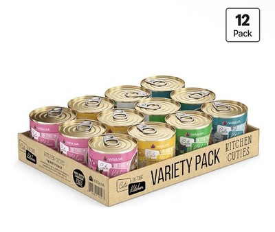 Weruva Cats in the Kitchen, Kitchen Cuties Variety Pack, Wet Cat Food
