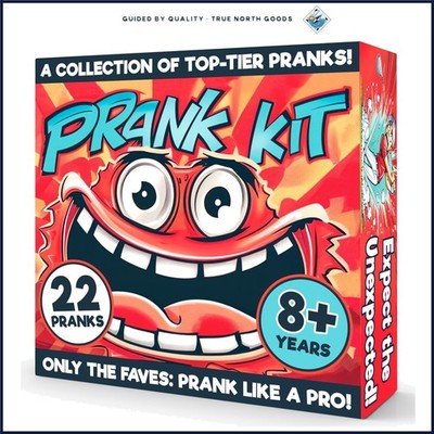 Ultimate Prank Kit with Fart Spray, Fake Poop, and Cricket Noise Maker
