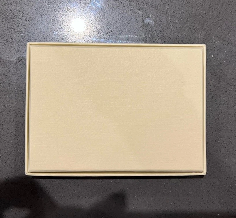 Rolex Brown Leather Card Holder with Green Stitching - New in Box - Image 3 of 4