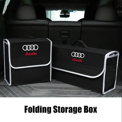 Auto Kofferraum Aufbewahrungsbox Organizer Faltbar Verstauen Aufräumen Behälter Tasche für Audi