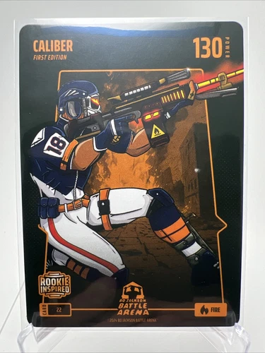 2024 Bo Jackson Battle Arena Caleb Williams Caliber Rookie First Edition Fire