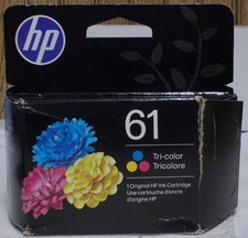 Genuine HP 61 Tri-Color CH562WN 140,CH562WN Ink Cartridge Exp - 05/27