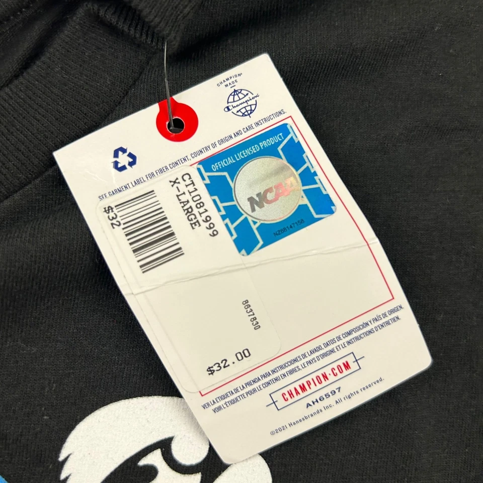 Camiseta Final Four para mujer 2024 NCAA juvenil XL (14-16) negra manga corta nueva con etiquetas Foto 4 de 4
