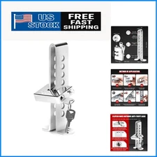 Stainless Steel Anti-Theft Brake Clutch Lock with 3 Keys - Secure Your Vehicle