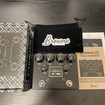 Effektpedal für Gitarre Carbon X Browne Amplification gebraucht