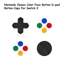 Nintendo Classic Color Face Button D-pad Button Caps For Switch 2