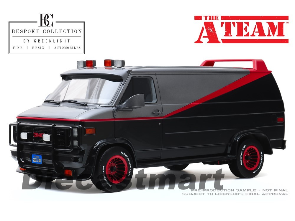 Greenlight 1:12 Bespoke Collection The A Team 1983 GMC Vandura