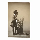 Antique 1938 Circus Clown Photo - Vaudeville Performers - Sloan Bros Ephemera