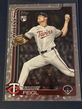 Topps 2025 Update Series Foilboard Rookie #US333 Brady Feigl Minnesota Twins