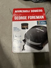 *New* George Foreman Compact 2 Serving Grill GR10B 082846033732