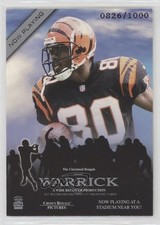 2001 Pacific Crown Royale Now Playing 826/1000 Peter Warrick #1 1i5