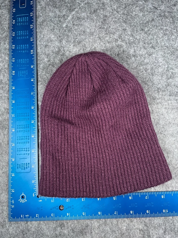 Oakley Beanie Toque Adulto Talla Única Púrpura Tejido 100% Acrílico Esquí Aire Libre Y2K Foto 4 de 4
