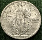 1918 Standing Liberty Quarter Almost Uncirculated Plus Plus Free Shipping