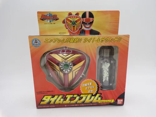 Bandai Japan Sentai Timeranger DX Fire Badge Power Rangers Time Force Morpher 2