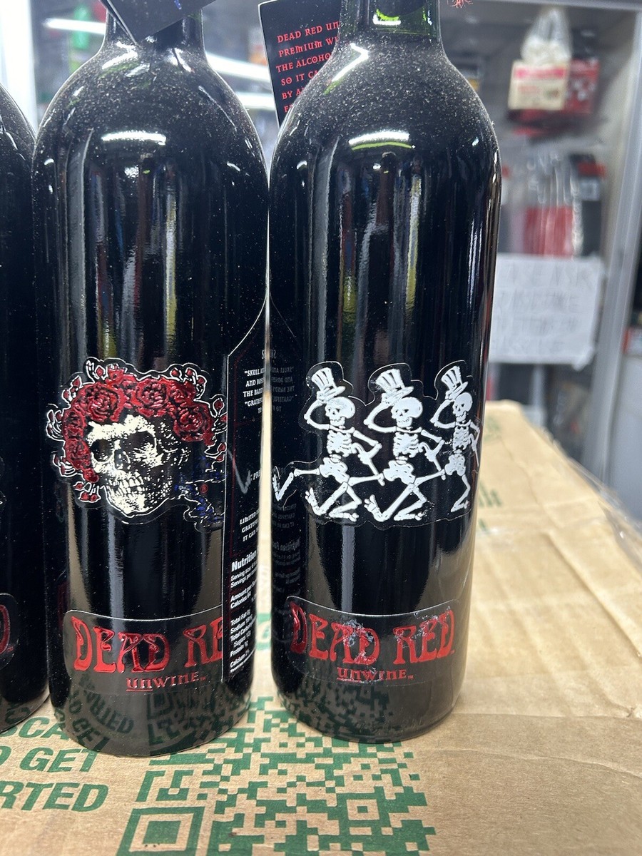 Collectors Set 4 First Edition Grateful Dead Wine Full 1996 Non