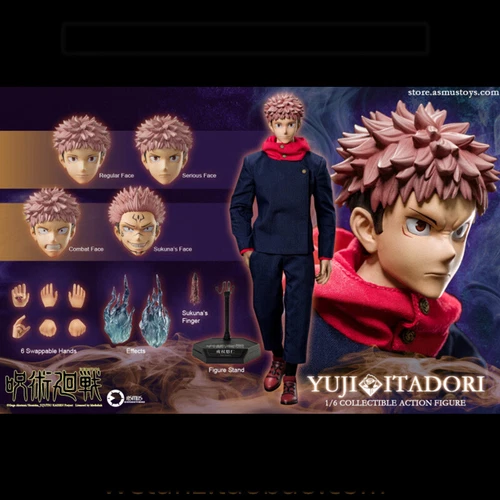 Nuevo Asmus JJKS02A Jujutsu Kaisen Itadori Yuji 1/6 Figura de Acción Masculina Modelo Juguete - Imagen 2 de 12