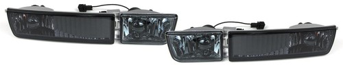 SMOKED INDICATORS + FOG LIGHTS FOR VW GOLF MK 3 MK3 III NICE GIFT 1991-1997 - Picture 2 of 8