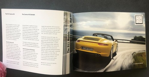 Folleto de ventas Porsche 2013 para modelos 911 Cayman Boxster Panamera Cayenne 2014 - Imagen 4 de 5