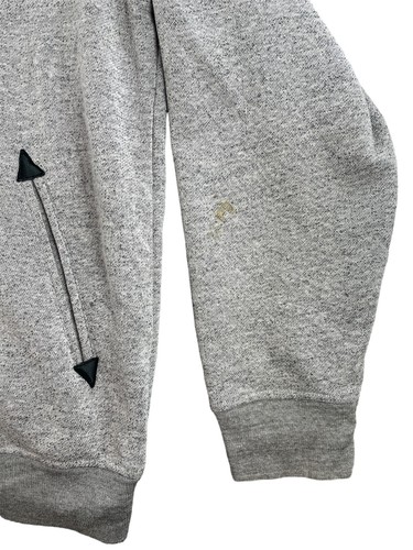 Crooks & Castles Suéter Para Hombres XL Gris Bombardero Universitario Sudadera Cárdigan a Presión - Imagen 6 de 11