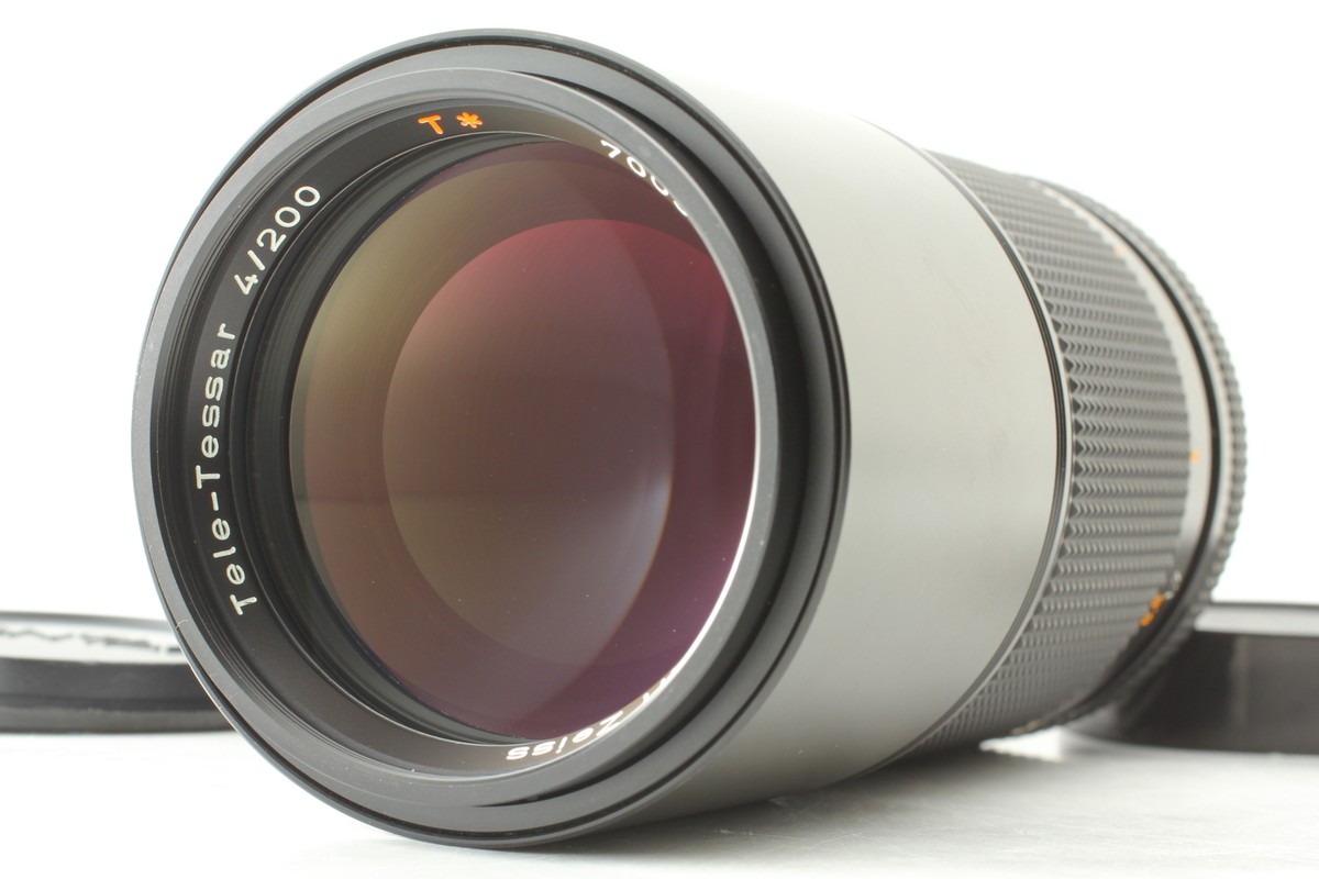 MINT] Contax Carl Zeiss Tele-Tessar 200mm F4 MMG Lens for CY Mount