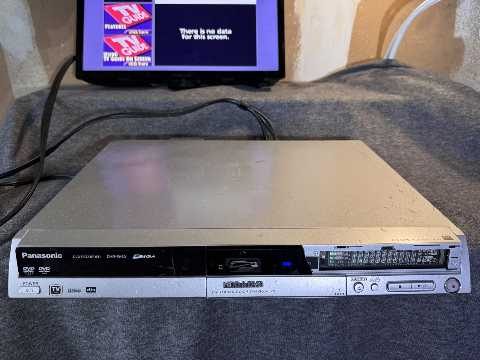 Panasonic DMREH50 DVD Recorder Powers On Works 5025232346325 eBay