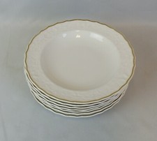 Princess gold v. Mitterteich , 7 Suppenteller Ø ca. 22 cm (R13)